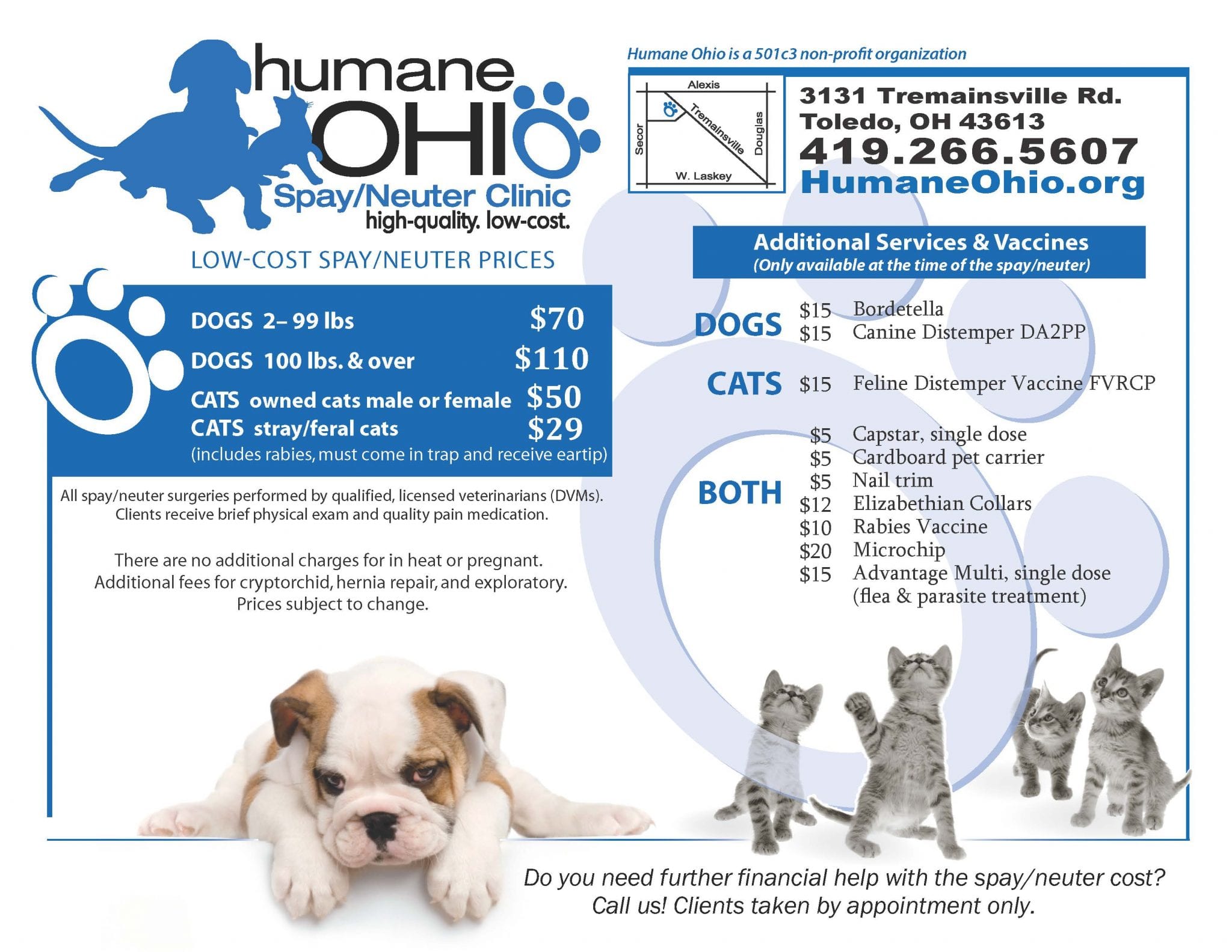 Humane Ohio Spay/Neuter Clinic